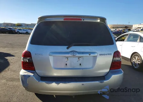 2006 Toyota Highlander from USA, damaged, VIN JTEDD21A160133105